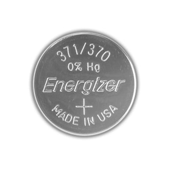Energizer 371 370 34mAh 1.55V Silver Oxide Coin Cell Batteries - Bulk