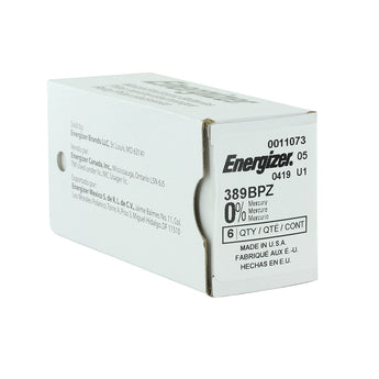 Energizer 1.5V 389 Silver Oxide Button Cell Battery - 1pc Blister Pack - Zero Mercury (389BPZ)
