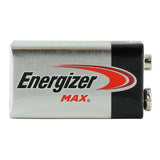 Energizer Max 522-VP 9V Alkaline Battery with Snap Connector - Bulk