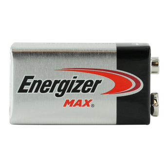 Energizer Max 522-VP 9V Alkaline Battery with Snap Connector - Bulk