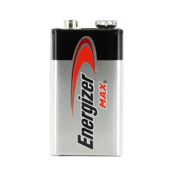 Energizer Max 522-VP 9V Alkaline Battery with Snap Connector - Bulk