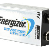 Energizer Advanced Lithium 9V Battery - Angle Shot