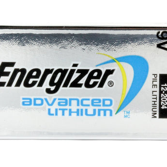 Energizer Advanced Lithium 9V Battery - Side Shot