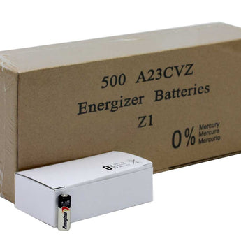 Energizer A23-CVP 55mAh 12V Alkaline Button Top Battery for Keyless Entry - Bulk