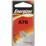 Energizer A76 153mAh 1.5V Alkaline Coin Cell Watch Battery - 1 Piece Blister Pack (A76BPZ)