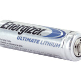 Energizer Ultimate L91 AA 3000mAh 1.5V High Energy 5A Lithium Primary (LiFeS2) Button Top Batteries - Bulk