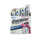 Energizer Industrial Lithium LN91 AA 3000mAh 1.5V High Energy 5A Lithium (LiFeS2) Button Top Battery - 4 Pack Box
