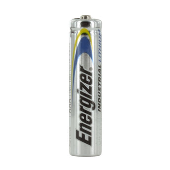 Energizer Industrial Lithium LN92 AAA 1250mAh 1.5V High Energy 1.5A Lithium (LiFeS2) Button Top Batteries - Case of 144
