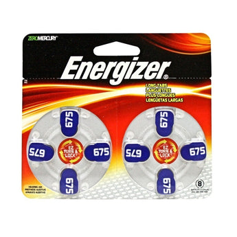 Energizer 675 Zinc Air 1.4V Hearing Aid Battery