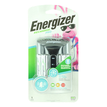 Energizer 4-Bay Pro Charger for AA and AAA NiMH Batteries - Includes 4x AA NiMH Batteries (CHPROWB4)