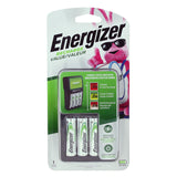 Energizer 4 Bay Value Charger for AA or AAA NiMH Batteries - Includes 4 x AA NiMH Batteries (CHVCMWB-4)