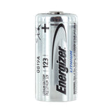 Energizer ELCR123A-VP 1500mAh 3V Lithium Primary (LiMNO2) Button Top Photo Battery - Bulk