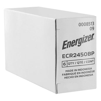 Energizer ECR2450-BP-1 620mAh 3V Lithium Primary (LiMNO2) Coin Cell Battery - 1 Piece Blister Pack