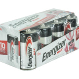 Energizer Max E95-FP-8 D Alkaline Button Top Battery - 8 Piece Family Pack