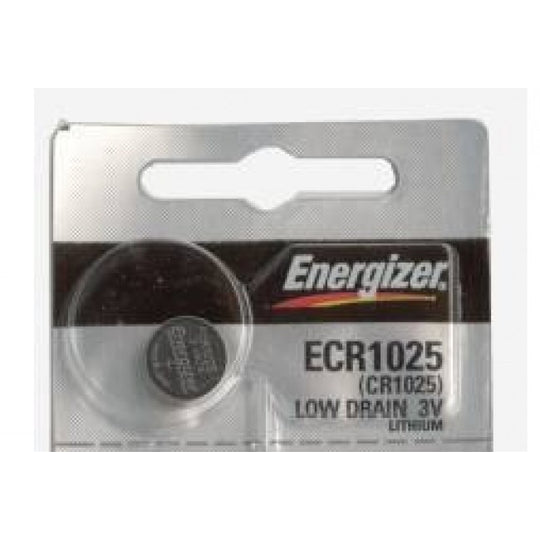 Energizer ECR1025 30mAh 3V Lithium Primary (LiMnO2) Coin Cell Battery - 1 Piece Tear Strip, Sold Individually