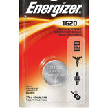 Energizer ECR1620-BP 79mAh 3V Lithium Primary (LiMNO2) Coin Cell Battery - 1 Piece Retail Card