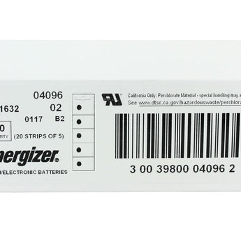 Energizer ECR1632 130mAh 3V Lithium Primary (LiMNO2) Coin Cell Battery - 1 Piece Tear Strip, Sold Individually
