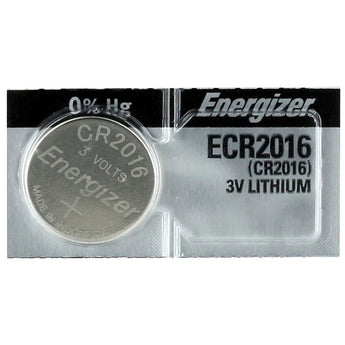 Energizer ECR2016 100mAh 3V Lithium Primary (LiMNO2) Coin Cell Battery - 1 Piece Tear Strip, Sold Individually