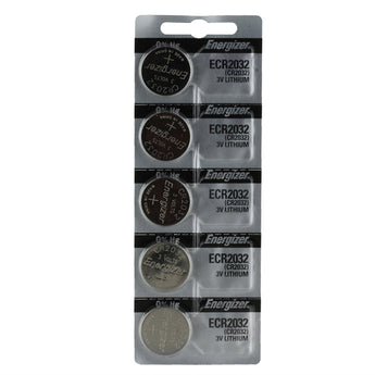 Energizer ECR2032 240mAh 3V Lithium Primary (LiMNO2) Coin Cell Battery - 1 Piece Tear Strip, Sold Individually
