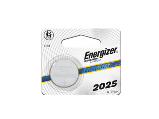 Energizer Industrial ECRN2025 170mAh 3V Lithium (LiMNO2) Coin Cell Battery - Case of 100