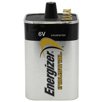 Energizer Industrial EN529 6V Alkaline Battery with Coil Spring Terminal - Bulk