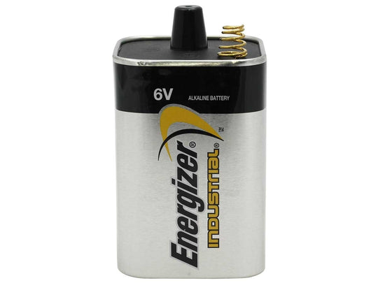 Energizer Industrial EN529 6V Alkaline Battery with Coil Spring Terminal - Bulk
