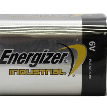 Energizer Industrial EN529 6V Alkaline Battery with Coil Spring Terminal - Bulk