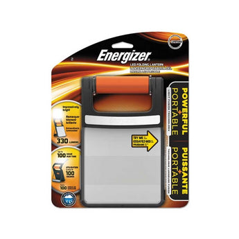 Energizer LED Folding Lantern - 400 Lumens - Includes  4 x AA Batteries - ENFFL81E