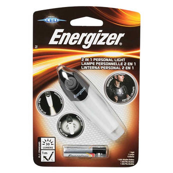 Energizer 2 in 1 Personal Flashlight - 30 Lumens - Includes 1 x AAA Batteries - ENHFPL12E