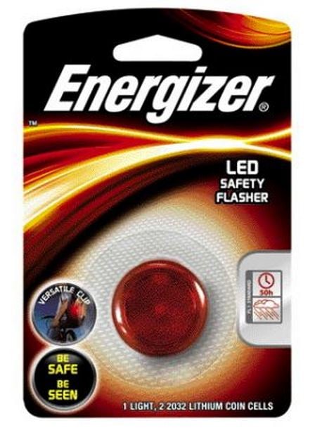 Energizer ESF2BUBP - LED Safety Flasher  - Uses 2 x CR2032 Batteries