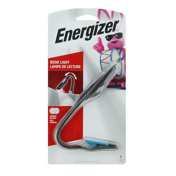 Energizer Clip Light - LED Reading Booklight - 11 Lumens - Includes 2 x CR2032s - FNL2BU1CS