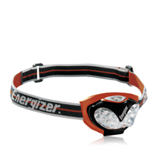 Energizer Trailfinder Pro 6-LED Headlamp - 46 Lumens - Includes 3 x AAAs (HDL33AODE)