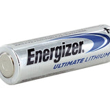 Energizer Ultimate L91-BP-8 AA 3000mAh 1.5V High Energy 5A Lithium (LiFeS2) Button Top Batteries - 8 Pack Retail Card