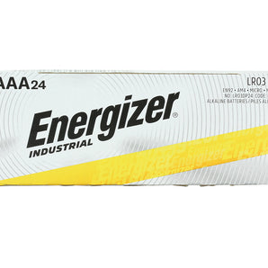 Energizer Industrial EN92 (24PK) AAA 1.5V Alkaline Button Top Batteries - Box of 24