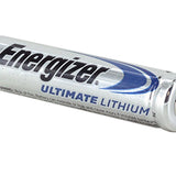 Energizer Ultimate L92 AAA 1250mAh 1.5V High Energy 1.5A Lithium (LiFeS2) Button Top Batteries - 18 Pack Retail Card