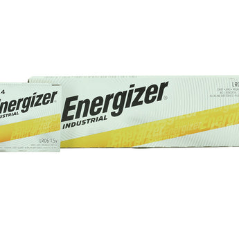 Energizer Industrial EN91 (24PK) AA 1.5V Alkaline Button Top Batteries - Box of 24