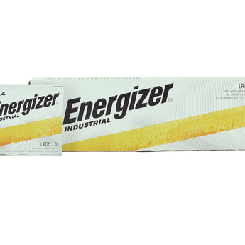 Energizer Industrial EN91 (24PK) AA 1.5V Alkaline Button Top Batteries - Box of 24
