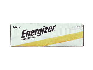 Energizer Industrial AA 24 Pack - Front View of Box