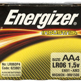 Energizer Industrial EN91 (24PK) AA 1.5V Alkaline Button Top Batteries - Box of 24