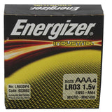 Energizer Industrial EN92 (24PK) AAA 1.5V Alkaline Button Top Batteries - Box of 24