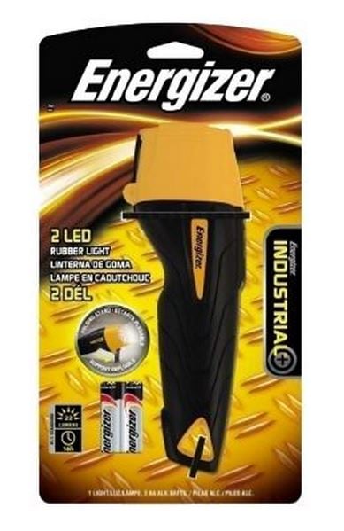 Energizer INRUB21EH  - Industrial  Large Rubber LED Flashlight - Uses ### x AA Batteries