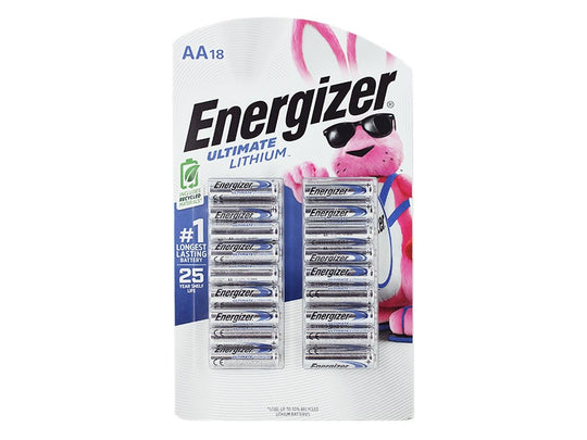 Energizer L91 18 Pack - Blister Pack 