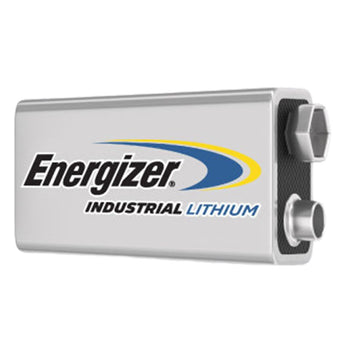 Energizer Industrial LN522 9V Lithium (LiMNO2) Battery with Snap Connector