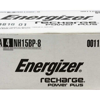 Energizer Recharge NH15-BP-8 AA 2300mAh 1.2V Nickel Metal Hydride (NiMH) Button Top Batteries - 8 Pack Retail Card