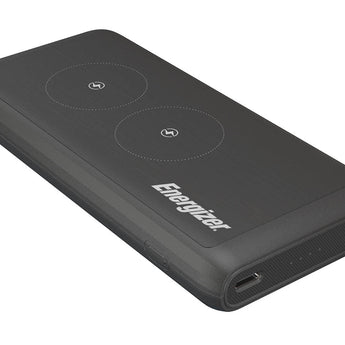Energizer Qi Wireless 10000mAh USB-C Rechargeable Power Bank and Charging Station for iPhones and Androids (QE10006PQ)
