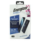 Energizer Qi Wireless 10000mAh Power Bank and Charging Station for iPhones and Androids (QE10011PQ)