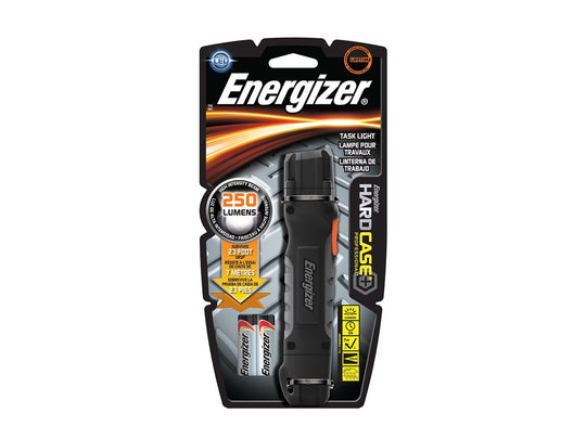 Energizer Hard Case Professional LED Task Light - 300 Lumens - Includes 2 x AA Batteries - TUF2AAPE