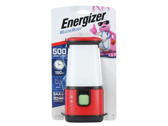 Energizer WeatherReady Emergency LED AA Lantern - 500 Lumens - Uses 3 x D or 3 x AA (WRESAL35)