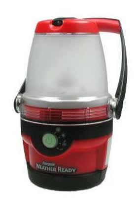 Energizer WRLMF35E - Weatheready 360 LED Area Light - Uses ### x D/AA Batteries