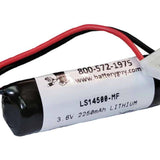 Energy+ LS14500-MF 2600mAh 3.6V Lithium (LiMNO2) Battery Pack for Mitsubishi F1, F2, FX, FX1 and FX2 Controllers